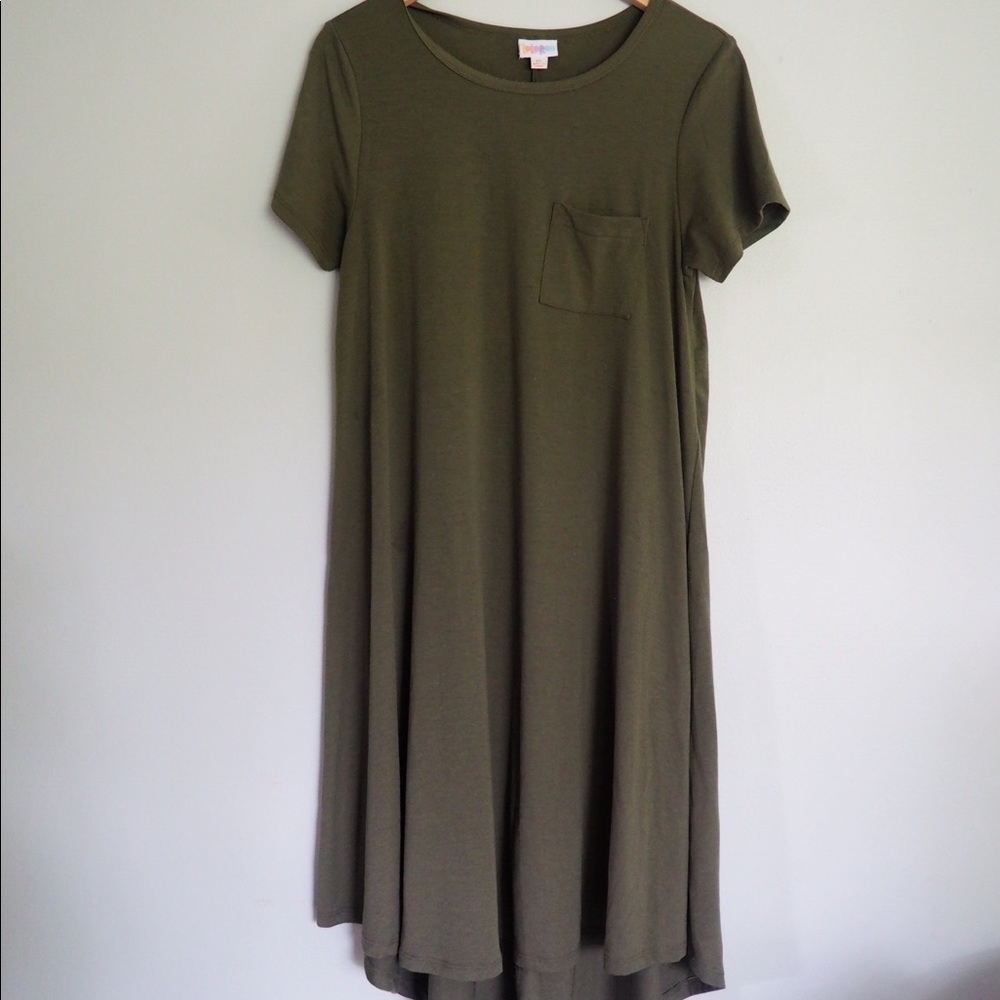 LuLaRoe Carly - Olive Green
